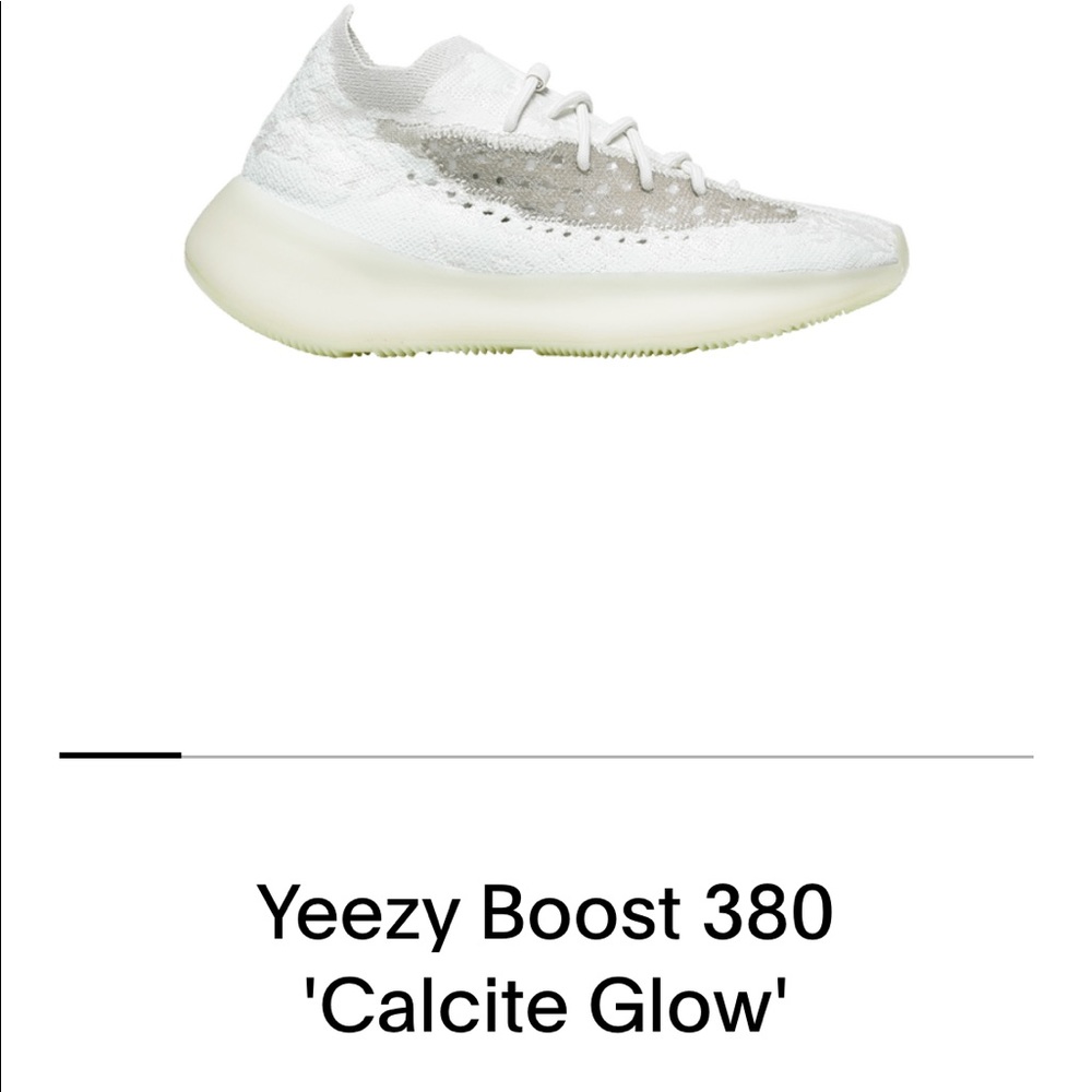 SOLD Yeezy boost 380 calcite good US 6 F 382/3 UK 5 1/2 AUTHENTIC sold on eBay - Picture 7 of 11